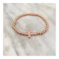 BRACELETS ET BOUCLES D'OREILLES EMPILABLES FANTASY ROSE