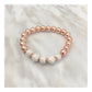 BRACELETS ET BOUCLES D'OREILLES EMPILABLES FANTASY ROSE